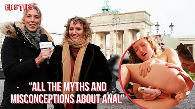 Newbies - Seductive Blonde Explores Friend′s Butt🍑