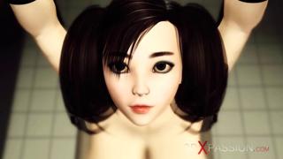 Cuffed stud desires massive areolae, seeking intense sexual gratification