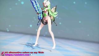 Blonde-haired Rozaliya Olenyeva's explicit 3D dance seduces in 'Honkai Impact' insect-inspired hentai sex scenes.