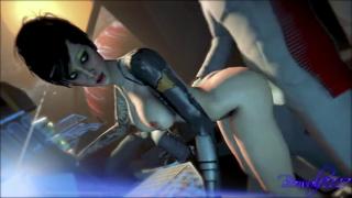 Dark-haired mature woman gets anal👌 serviced