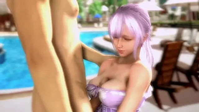 DOA SFM Fiona Tittyed Fucked On The Beach
