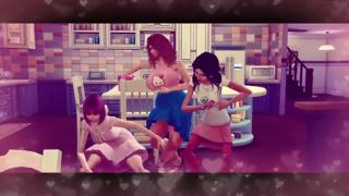 Double Teamed by Besties While Wifey Watches