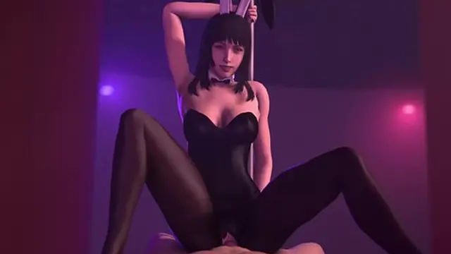 SFM Stripper Gentiana Sucks A Huge Cock🍆