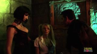 Midlife Seduction: Bubbly Blonde MILF Craves Anal👌 Threesome at Eerie Barber Shop