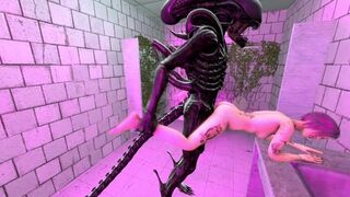 Alien Rough Sex With Judy Alvarez From Cyberpunk 2077