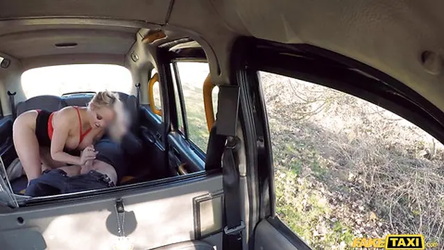 British Blonde Taxis Ride Rough Anal👌 Training