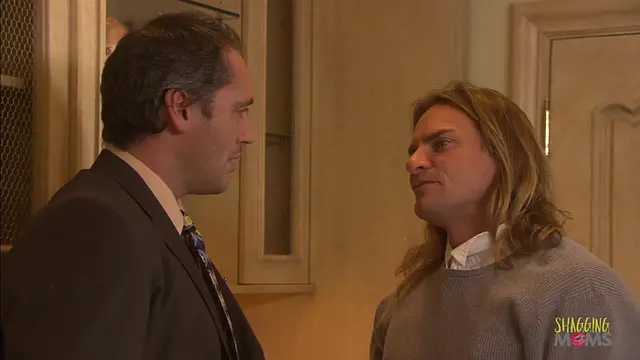 Adultery in a luxurious home with a stunning brunette milf and a big dicked guy