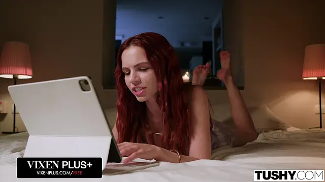 TUSHY Anal-Obsessed Redhead Sirena Milano Loves Getting Her Tight Ass Filled Up