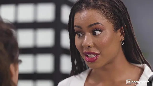 Amateur goddess gives a deepthroat BJ at the airport