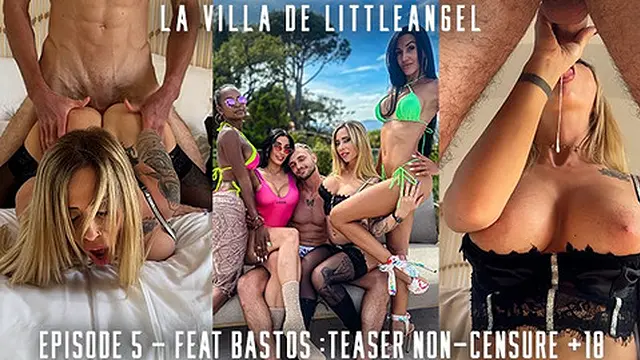 La Villa de Littleangel - PREMIERE sado de Tom avec Littleangel filmée par Bastos - EP 5 - Teaser