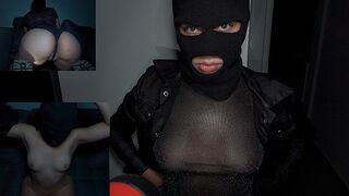 I finger-fucked her massive booty until she begged for more, screaming 'Please fill me more!'