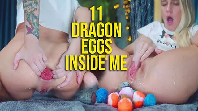 Deep Anal👌 Fisting with 11 Eggs After Stretching