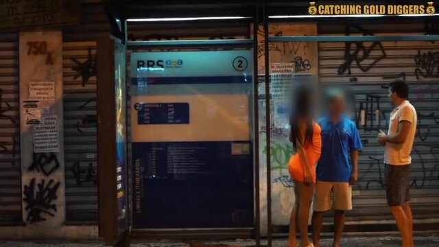 Fresh BRAZILIAN Lovers Convinced A DOUBLE PENETRATION Threesome With A Gringo (UNEXPECTED ENDING!)